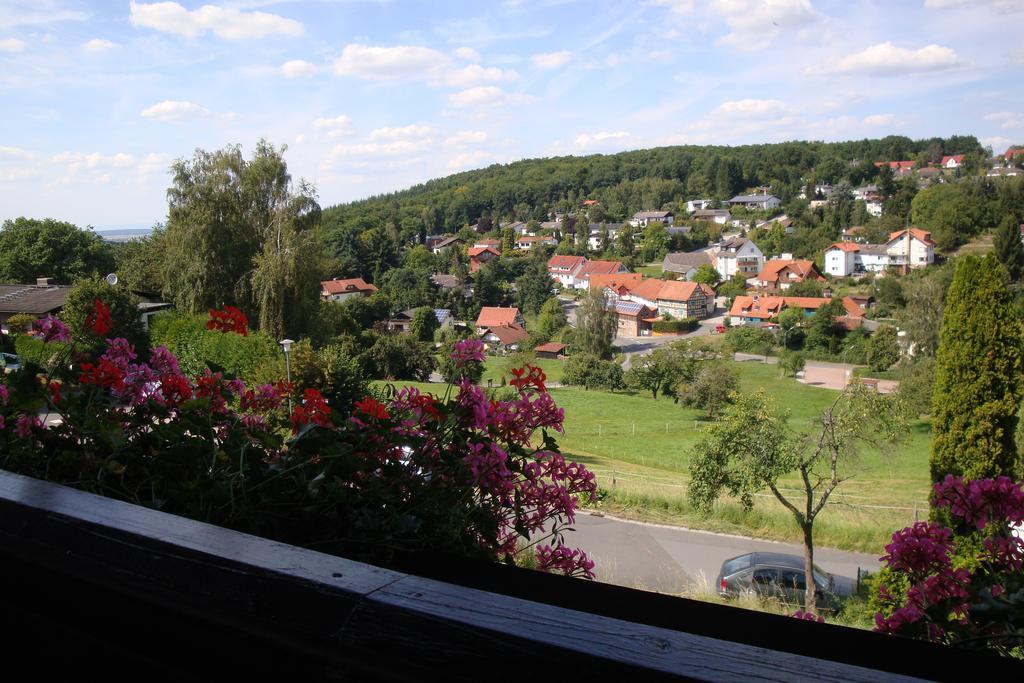 Pension Talblick Höchst im Odenwald Buitenkant foto
