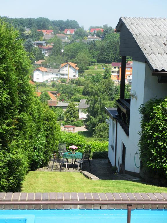 Pension Talblick Höchst im Odenwald Buitenkant foto